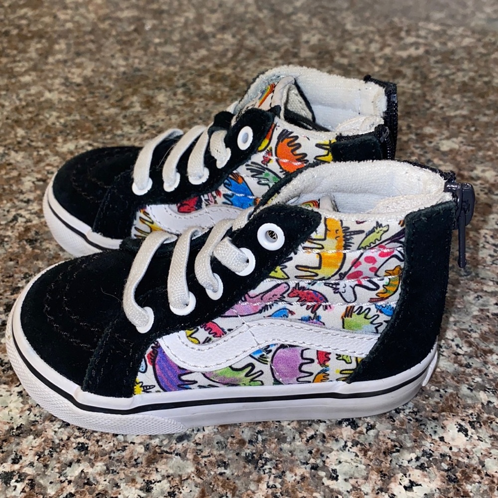 Kids High Top Vans -Dallas Clayton collection